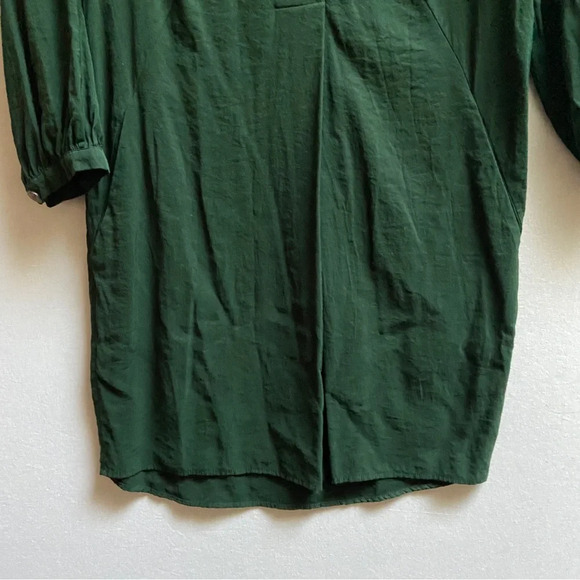 Whistles Dark Green Enora Dress Sz XS - Picture 7 of 15